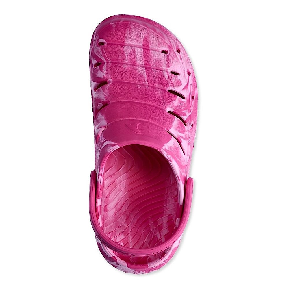 Rugged Shark BIG GIRL Clogs SIZE 5 Pink Swirl Sandals Waterproof NEW